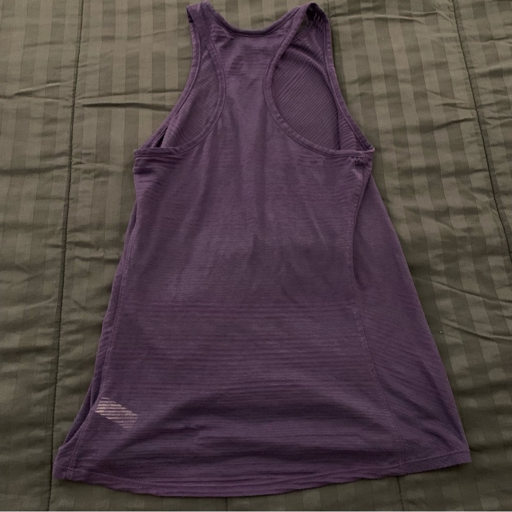 Athleta Transparent Crew Neck Tank Size XS - Picture 5 of 7